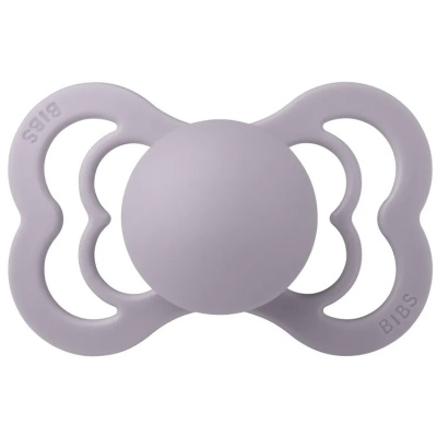 Соска-пустышка силиконовая 6-36 месяцев BIBS Supreme Silicone Fossil Grey 610303 1